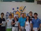 absolventi golfového kurzu pro studenty UTB